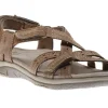 Earth Sammie Sedona Brown Leather Sport Sandal | Women Women's Sandal