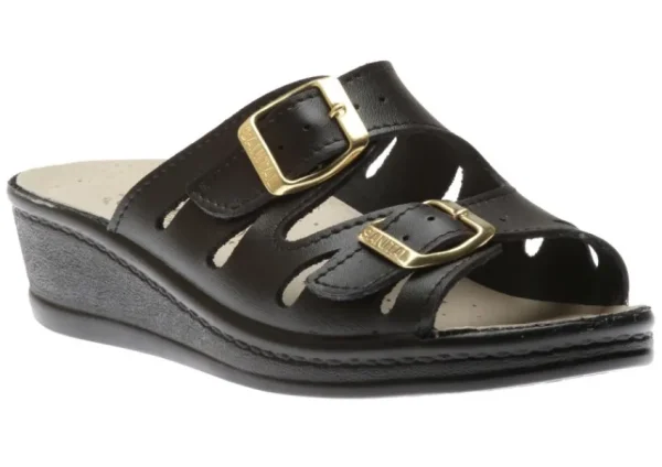 Lady Diana Sandal Black | Women Women's Slide