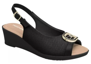 Piccadilly Sandal Black Black | Women Women's Sandal