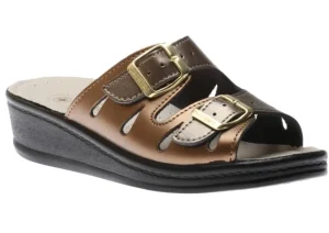 Lady Diana Sandal Bronze | Women Women's Slide