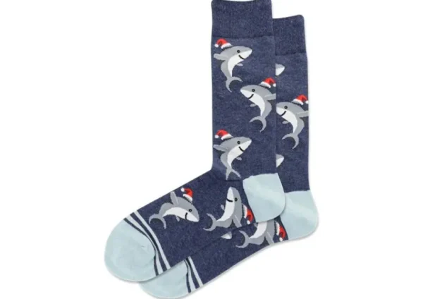 Hotsox Santa Shark DENH | Socks