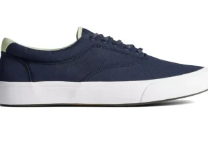 Sperry SeaCycledu2122 Striper II CVO Navy Lace-Up Sneaker | Men's Walking | Men's Casual