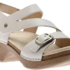 Dansko Shari Ivory Leather Sandal | Women Women's Sandal