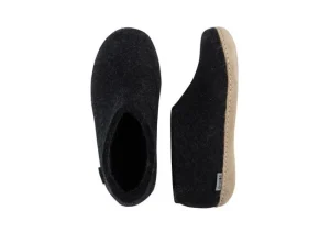 Glerups Shoe Charcoal | Men's Slipper