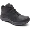 Dunham Simon Black Leather Waterproof Boot | Men's Boot