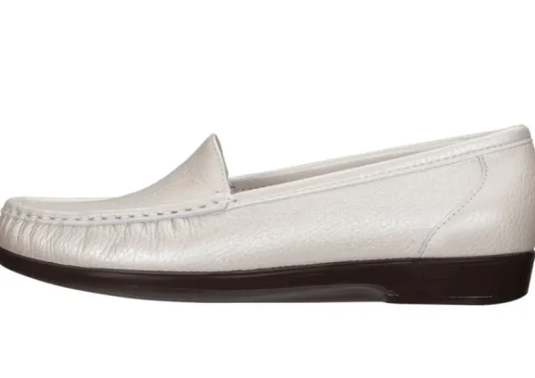 SAS Shoes Simplify Pearl Bone Slip On Loafer | Women Women's Casual