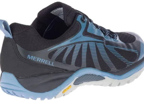 Merrell Siren Edge 3 Waterproof Black / Bluestone Hiking Shoe | Women Women's Walking