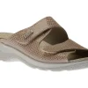 Lady Diana Slide 2 Sabia Beige Double Strap Slide Wedge Sandal | Women Women's Slipper | Women's Slide