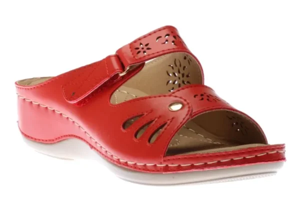 Stefannia Italy Slide Red | Women Women's Slide