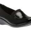 Stefannia Italy Slip On BLack Patent | Women Women's Dress Casual