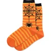 Hotsox SpiderStripCrew Orng | Socks