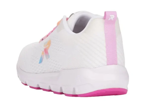 R EVOLUTION Sportec10 White Rainbow Lace-Up Sneaker | Women Women's Walking | Women's Casual