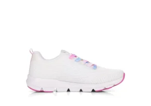 R EVOLUTION Sportec10 White Rainbow Lace-Up Sneaker | Women Women's Walking | Women's Casual