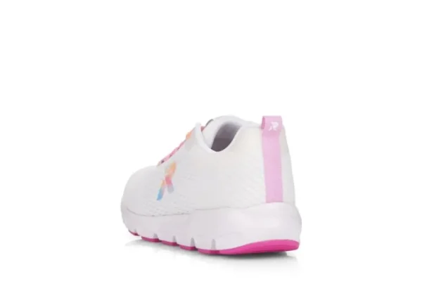 R EVOLUTION Sportec10 White Rainbow Lace-Up Sneaker | Women Women's Walking | Women's Casual