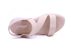 Stefannia Italy 2 Starp Sandal Biege | Women Women's Sandal