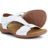 Stefannia Italy 2 Strap Sandal White | Women Women's Sandal