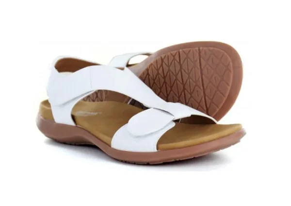 Stefannia Italy 2 Strap Sandal White | Women Women's Sandal