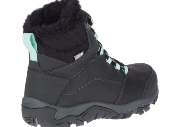 Merrell Thermo Fractal Mid Waterproof Black Boot | Women Women's Boot