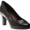 Rockport Total Motion Leah Black Leather Dress Pump | Women Women's Dress