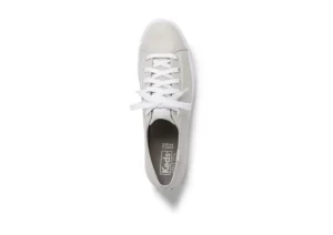 Keds Triple Kick Silver Lace-Up Platform Tennis Sneaker | Women Women's Casual