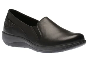 Aetrex Trisha Slip on Black | Women Women's Walking