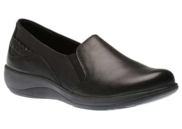 Aetrex Trisha Slip on Black | Women Women's Walking