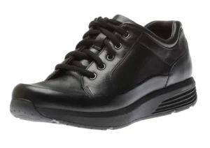 Rockport Trustride Waterproof Black Leather Lace-Up Sneaker | Women Women's Casual