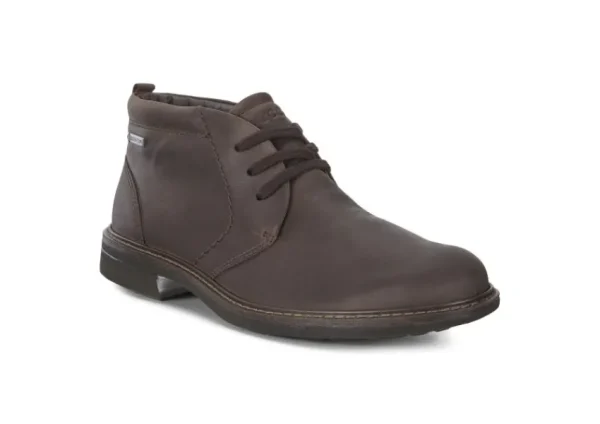 Ecco Turn Cocoa Brown Gore-Tex Waterproof Ankle Boot | Men's Dress Boots