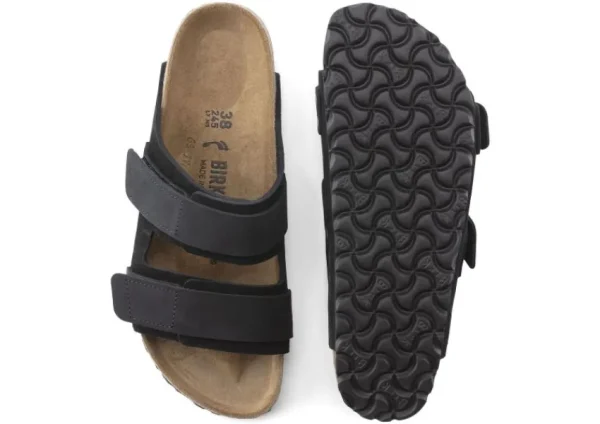 Birkenstock Uji Black Suede NB | Women Women's Sandal