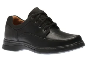 Clarks UnBrawley Lace Black | Men's Casual