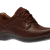 Clarks UnBrawley Lace Mahog | Men's Casual