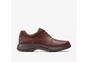 Clarks UnBrawley Lace Mahog | Men's Casual