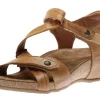 Taos Universe Camel Leather Z-Strap Sandal | Women Women's Sandal