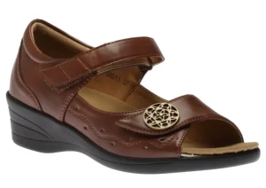 Ortho Flex 2 Velcro Brown | Women Women's Sandal