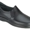 SAS Shoes Viva Black Leather Slip-On Loafer | Women Women's Casual