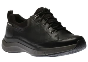 Clarks Wave 2 Vibe Black | Men's Walking