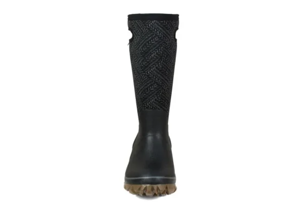 Bogs Whiteout Fleck Black Women's Insulated Boot | Women Women's Rain Boot