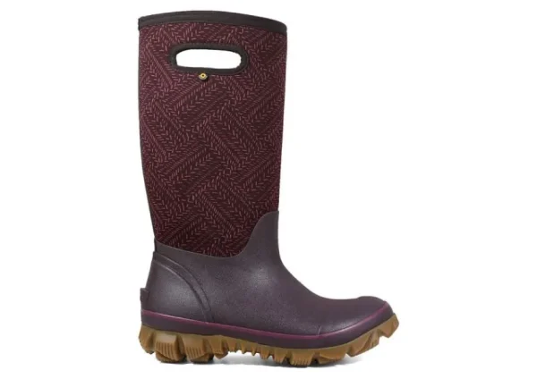 Bogs Whiteout Fleck Grape Women's Insulated Boot | Women Women's Rain Boot