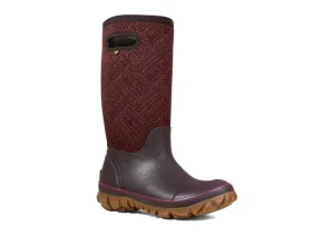 Bogs Whiteout Fleck Grape Women's Insulated Boot | Women Women's Rain Boot