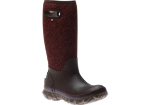 Bogs Whiteout Fleck Grape Women's Insulated Boot | Women Women's Rain Boot