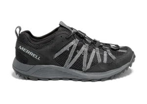 Merrell Wildwood Aerosport Black Trail Running Shoe | Men's Walking