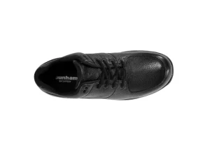 Dunham Windsor Black Leather Waterproof Lace-Up Oxford | Men's Walking