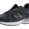 New Balance W990NV5 Navy Made in USA Running Shoe | Women Women's Running