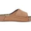 Ecco Women's 2nd Cozmo Tuscany Leather Slide Sandal | Women Women's Slipper | Women's Slide