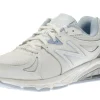 New Balance WX857WB2 White Leather Cross-Training Shoe | Women Women's Cross Train