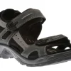 Ecco Yucatan Marine Oil Nubuck Leather Sport Sandal | Men's Sandal