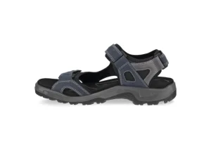 Ecco Yucatan Marine Oil Nubuck Leather Sport Sandal | Men's Sandal