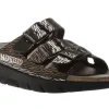 Mephisto Zach Zebra Black Slide Sandal | Women Women's Sandal | Women's Slide