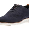 Cole Haan ZERu00d8GRAND Wingtip Oxford Blue Stitchlite | Men's Dress Casual