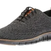 Cole Haan ZERu00d8GRAND Wingtip Oxford Black Magnet Stitchlite | Men's Dress Casual